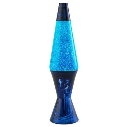 Corpse Bride 17 Inch Lava Lamp Glitter BLUE