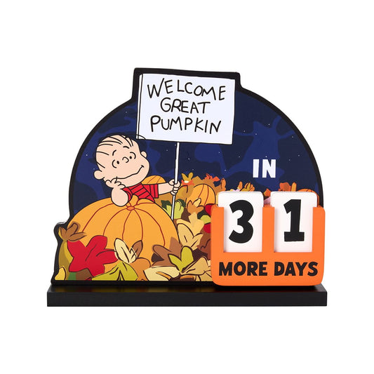 Charlie Brown Tabletop Countdown - The Peanuts MULTI-COLOR