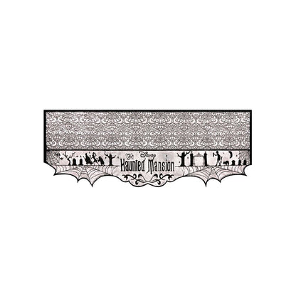 LED The Haunted Mansion Light-Up Mantel Scarf - Disney BLACK