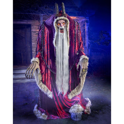 7 Ft 3 In Krampus Animatronic