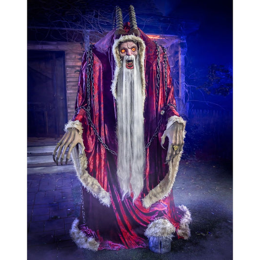 7 Ft 3 In Krampus Animatronic