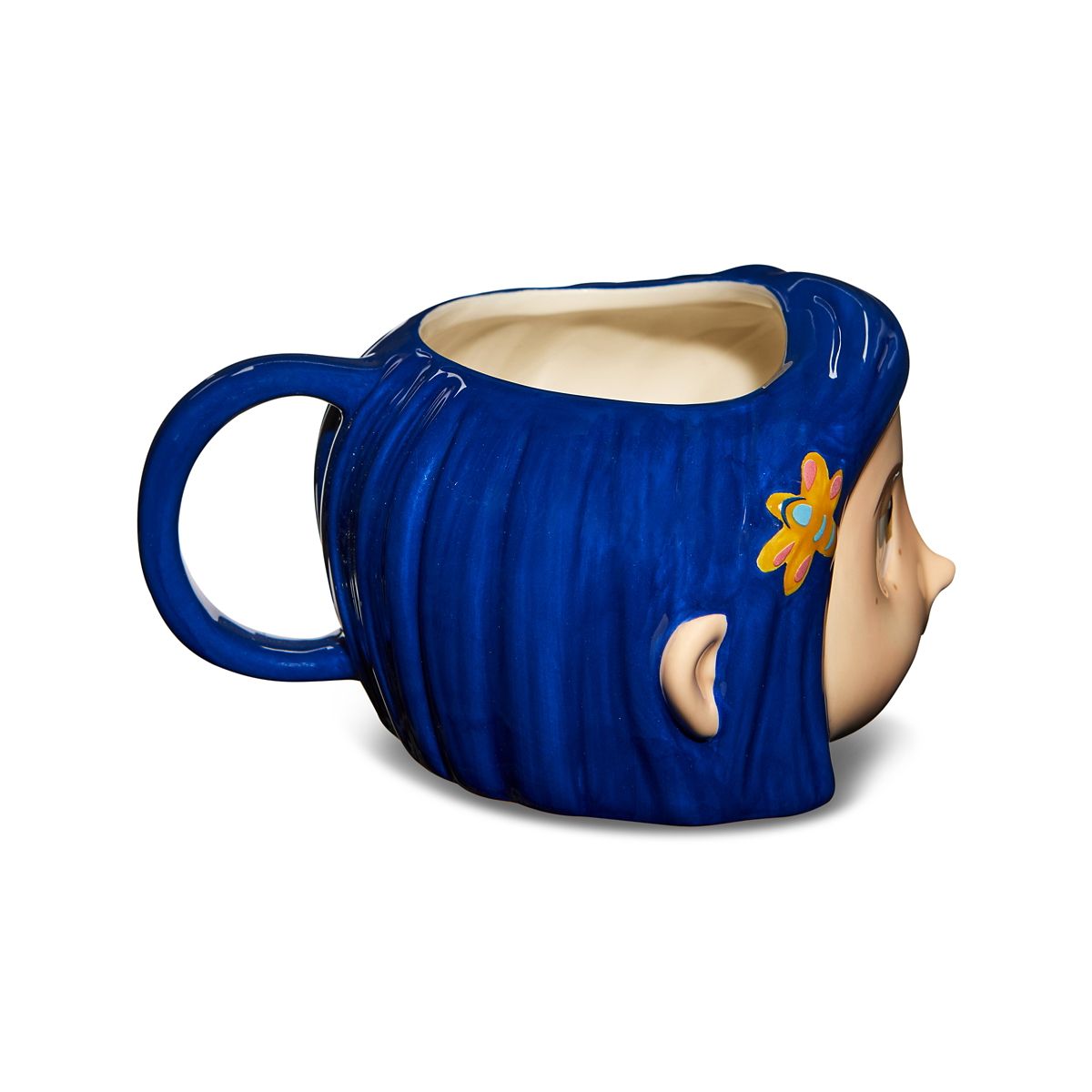 Molded Head Coraline Coffee Mug - 11 oz. PURPLE