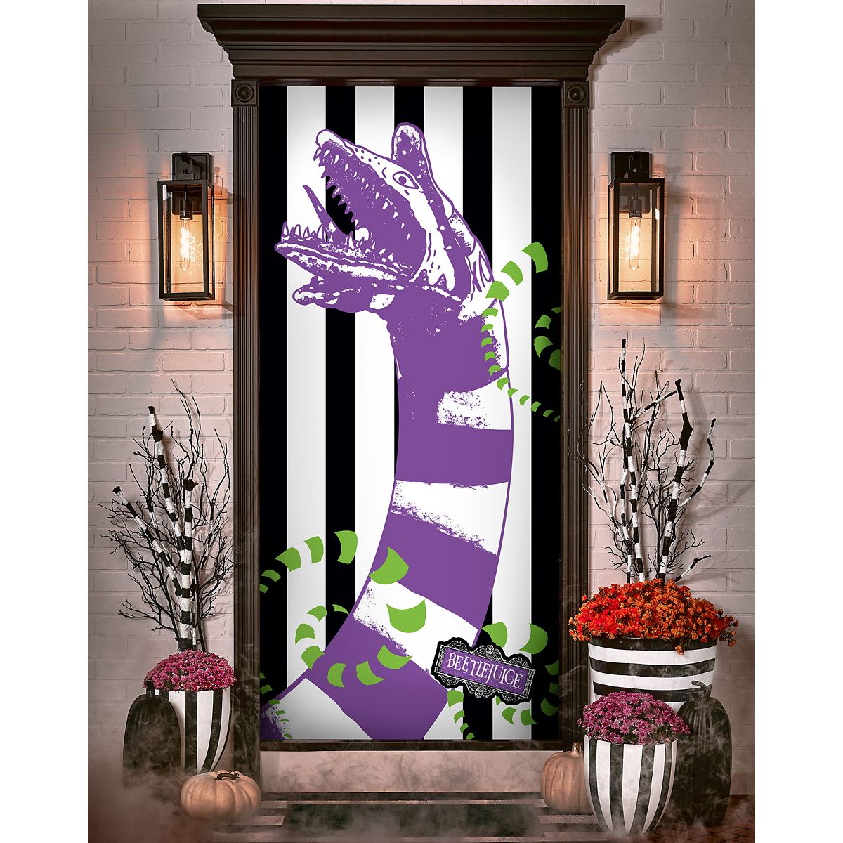 Sandworm Door Cover - Beetlejuice MULTI-COLOR