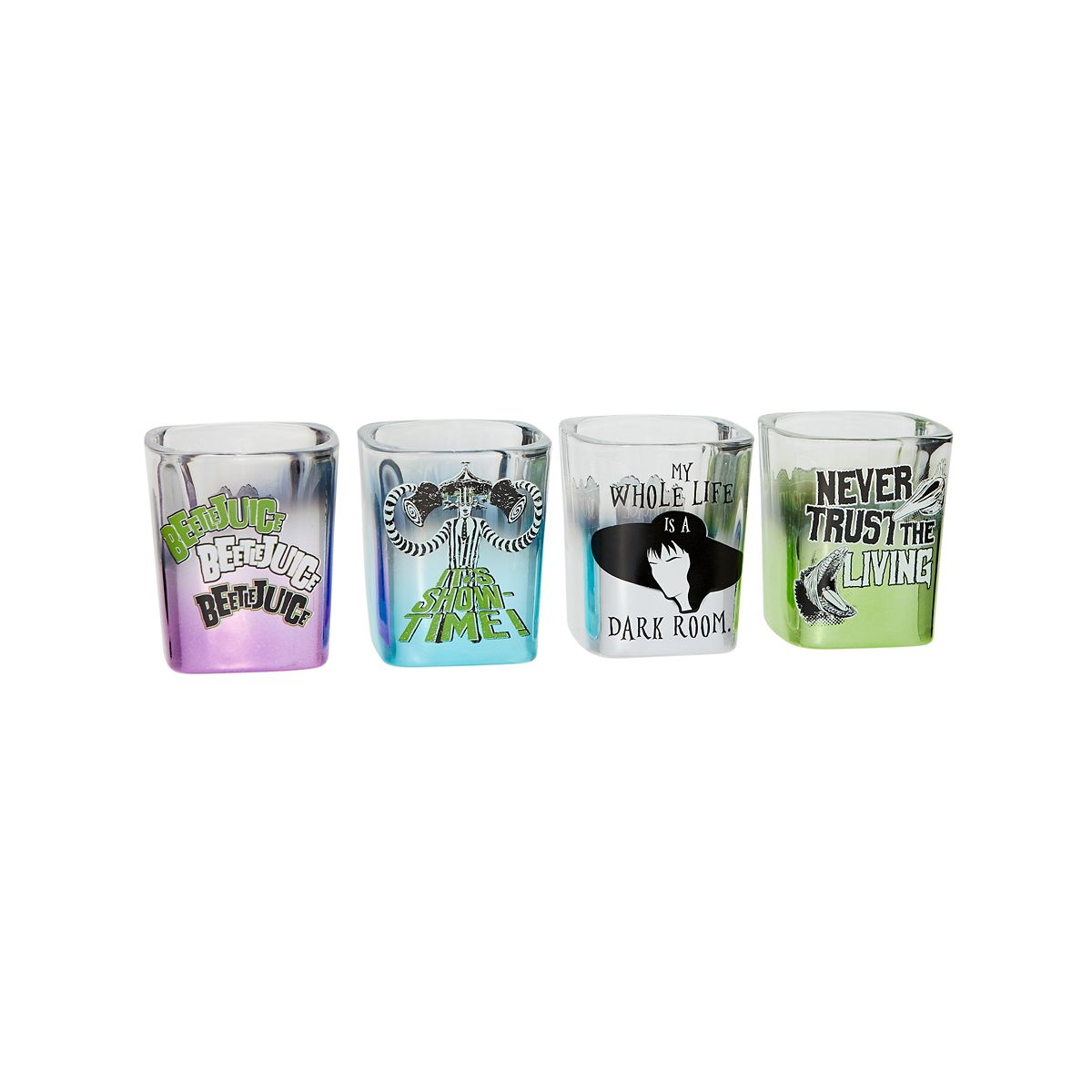 Beetlejuice Mini Glass Set - 4 Pack MULTI-COLOR