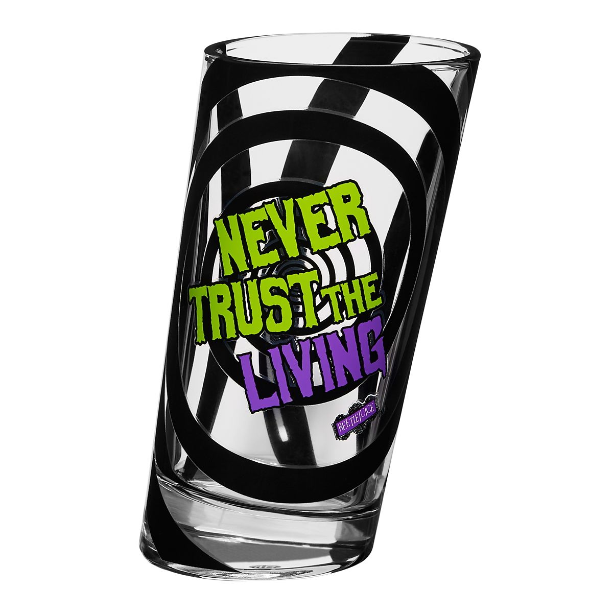 Slanted Beeetlejuice Glass MULTI-COLOR