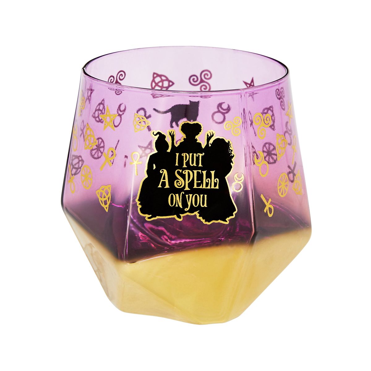 I Put A Spell On You Stemless Glass 16 oz. - Hocus Pocus MULTI-COLOR