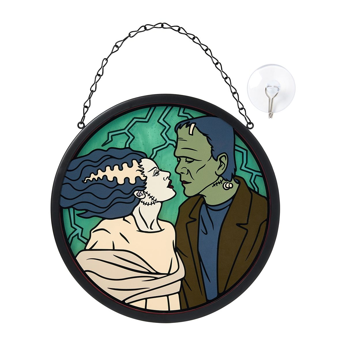 Frankenstein's Monster & Bride Suncatcher - Universal Monsters MULTI-COLOR