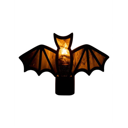 Stained Glass Bat Nightlight MULTI-COLOR