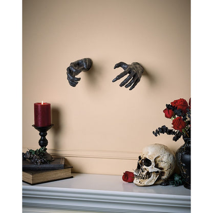 Black Clawed Hand Decoration Set BLACK