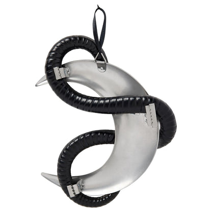 Mystical Arts Snake Moon Sign BLACK AND SILVER