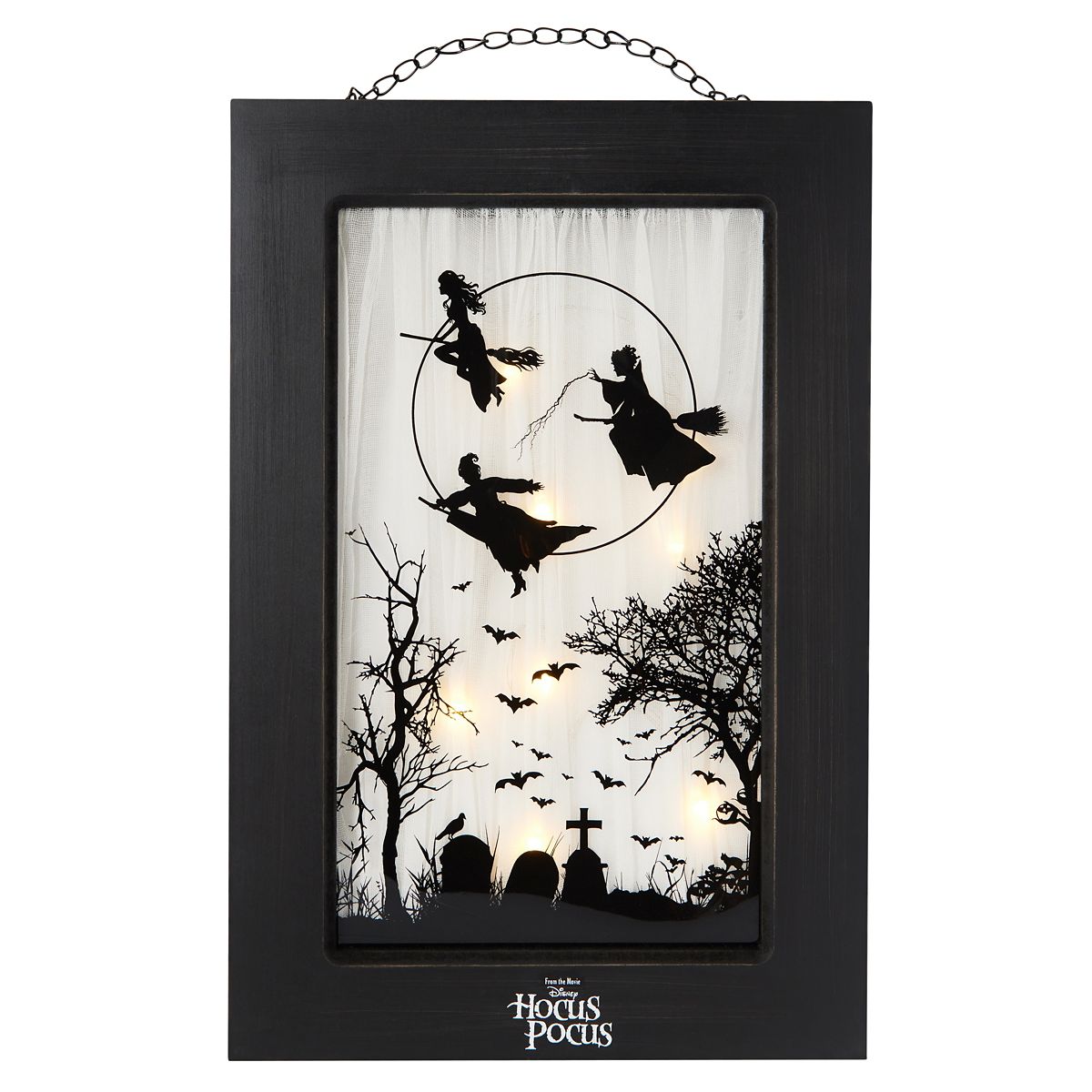 Sanderson Sisters Light-Up Hanging Window Sign - Hocus Pocus MULTI-COLOR