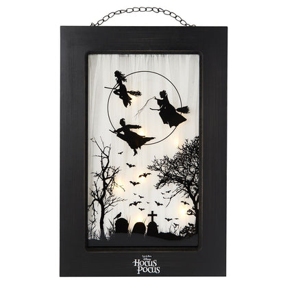 Sanderson Sisters Light-Up Hanging Window Sign - Hocus Pocus MULTI-COLOR