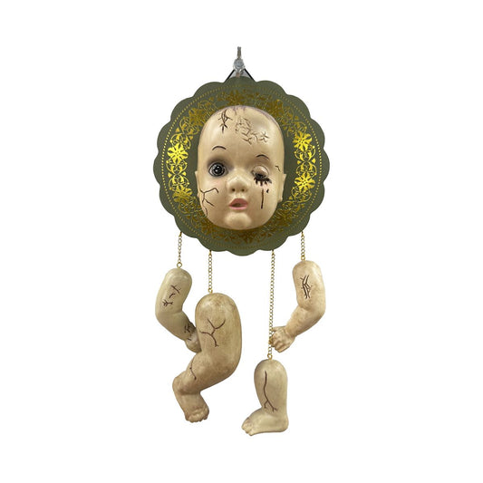 Broken Doll Hanging Sign MULTI-COLOR