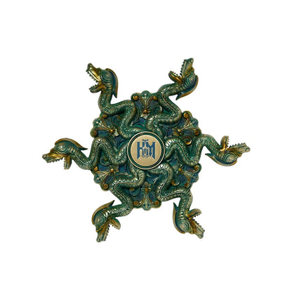 Disney The Haunted Mansion Serpent Sign GOLD