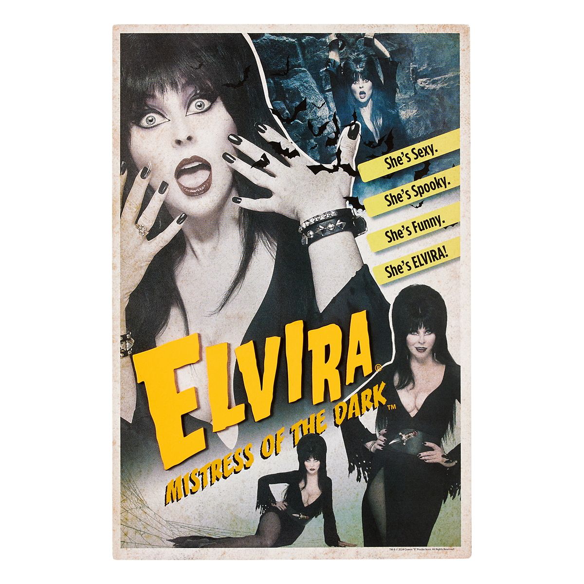 Elvira: Mistress of the Dark Sign BLACK / MULTI