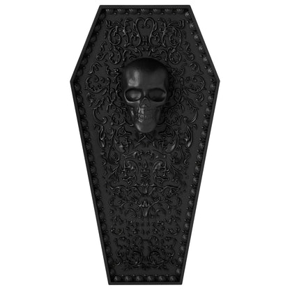 Gothic Noir Skull Coffin Sign MULTI-COLOR