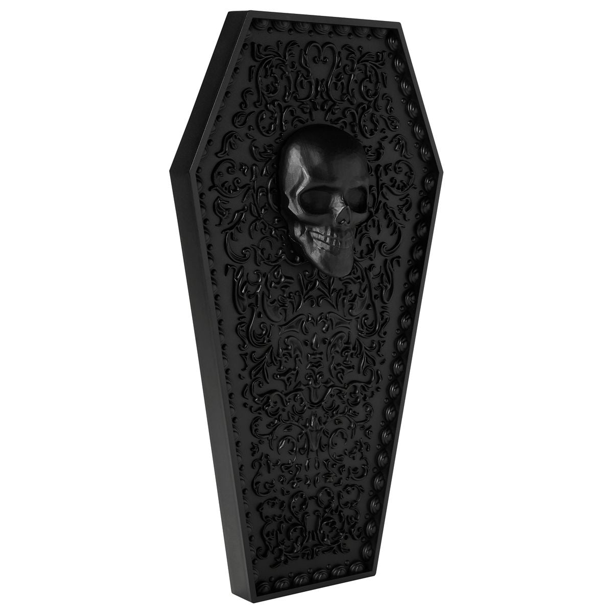 Gothic Noir Skull Coffin Sign MULTI-COLOR