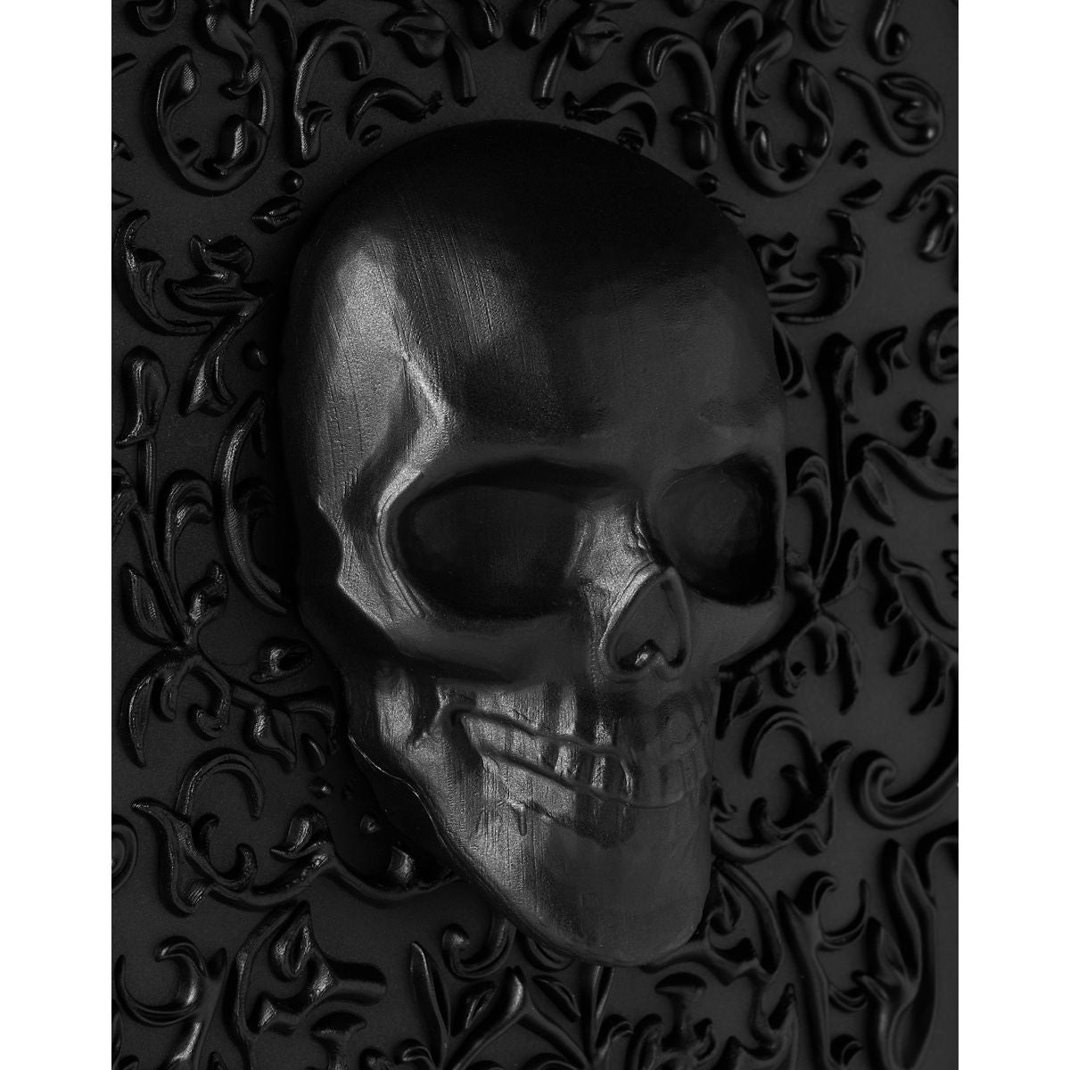 Gothic Noir Skull Coffin Sign MULTI-COLOR