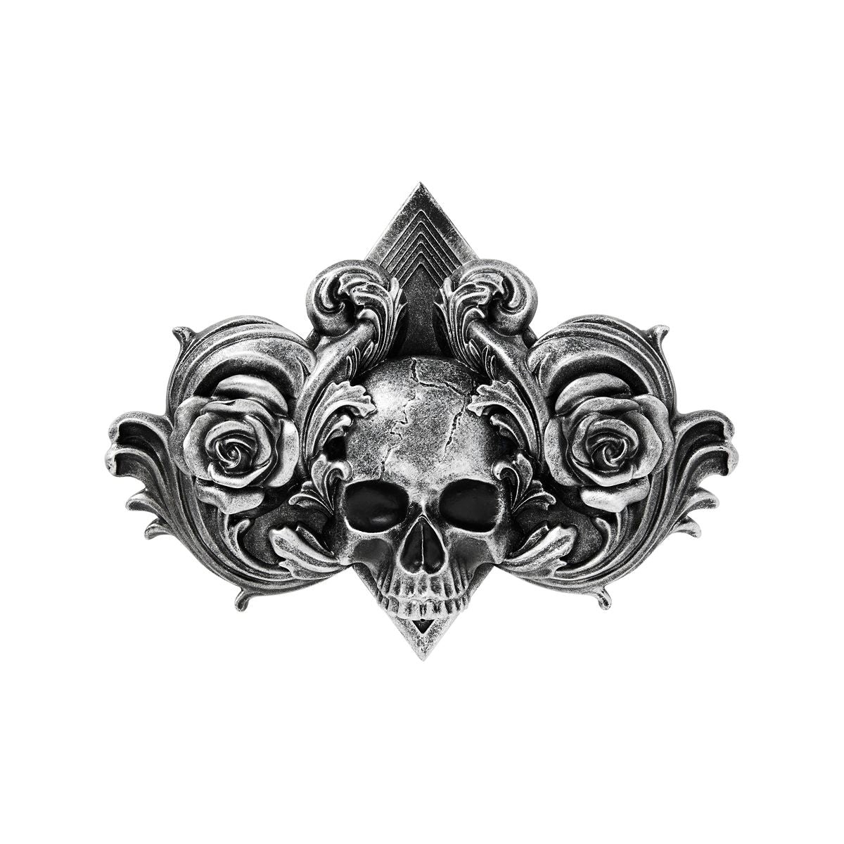 Gothic Noir Skull Wall Decor BLACK