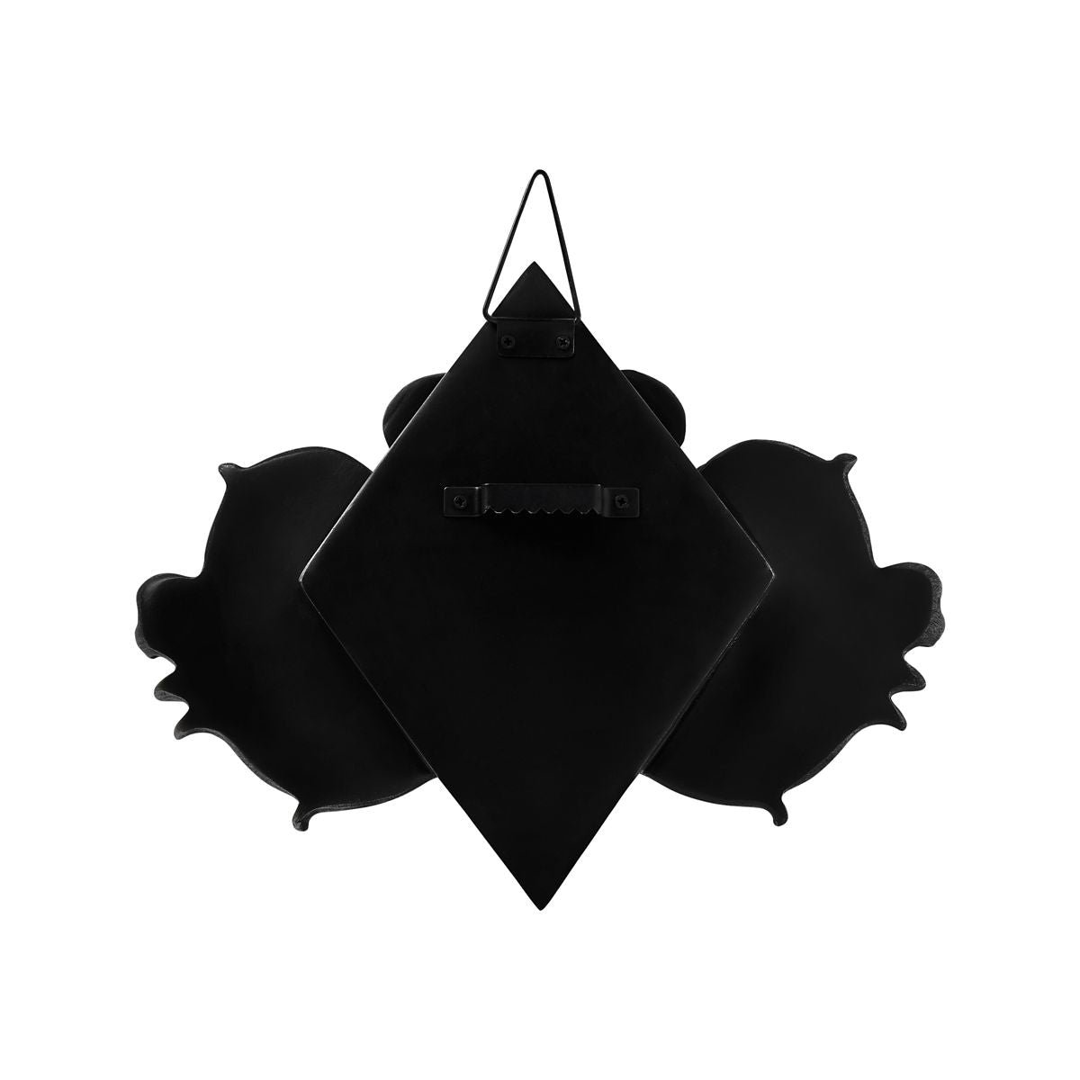 Gothic Noir Skull Wall Decor BLACK