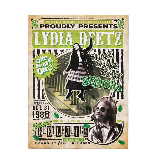 Lydia Deetz Poster Sign - Beetlejuice MULTI-COLOR