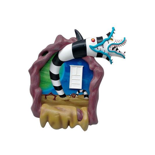 Sandworm Molded Sign - Beetlejuice BLACK / MULTI