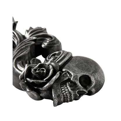 Rose and Skull Hanging Sign MULTI-COLOR