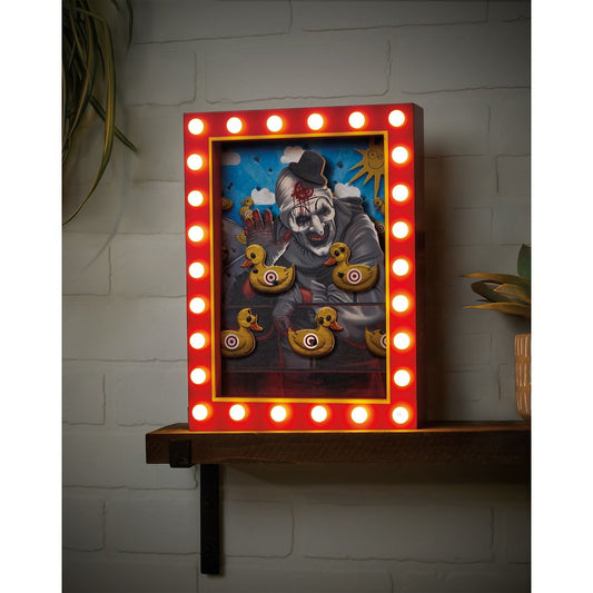 Light-Up Art the Clown Bullseye Sign - Terrifier MULTI-COLOR