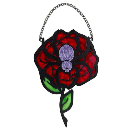 Rose Spider Suncatcher MULTI-COLOR