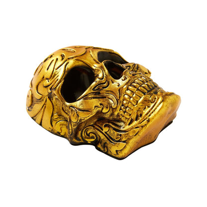 Gothic Noir Skull Wall Décor- 3 Pack MULTI-COLOR