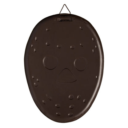 Jason Voorhees Metal Mask Sign - Friday the 13th WHITE - MULTI