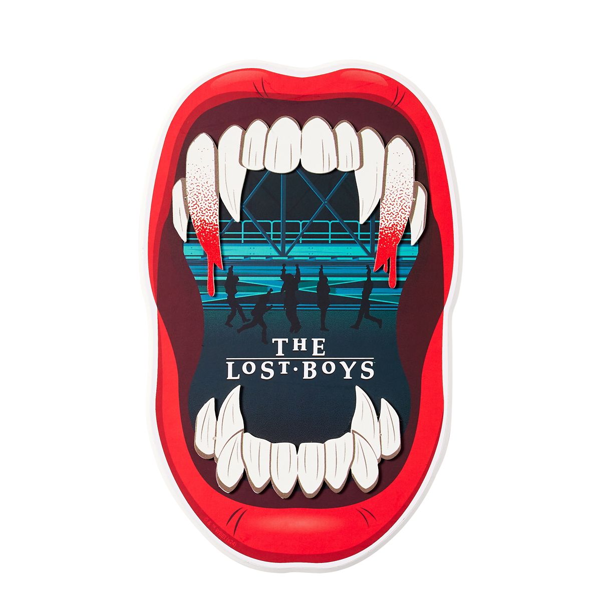 The Lost Boys Fangs Sign MULTI-COLOR