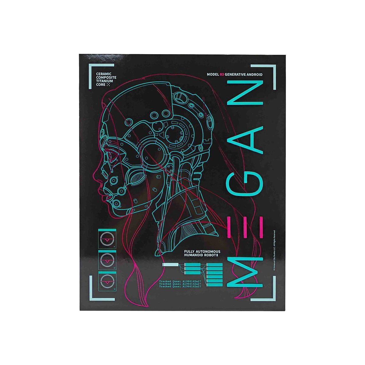 M3GAN Sign BLACK / MULTI