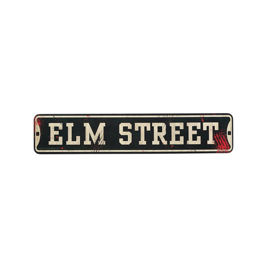 Elm Street Sign - A Nightmare on Elm Street BLACK / MULTI