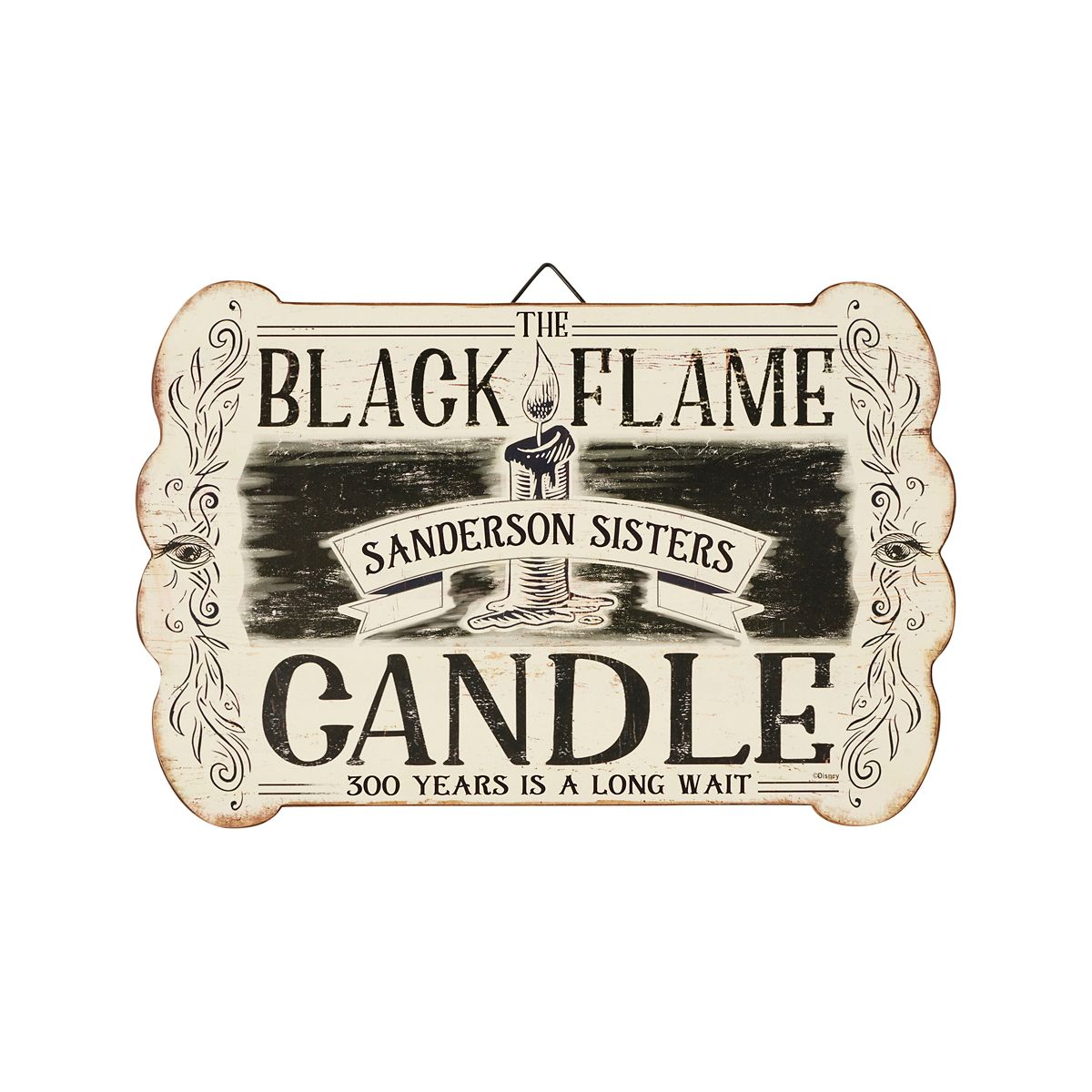 Black Flame Candle Sign - Hocus Pocus MULTI-COLOR