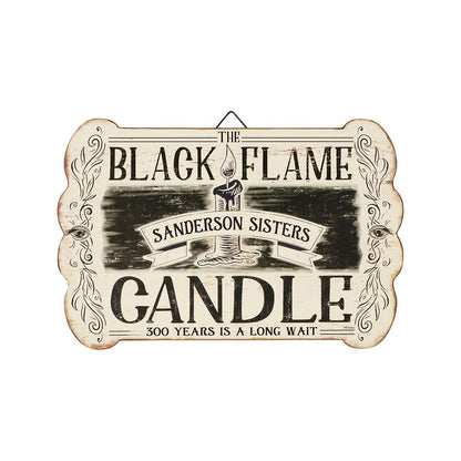 Black Flame Candle Sign - Hocus Pocus MULTI-COLOR