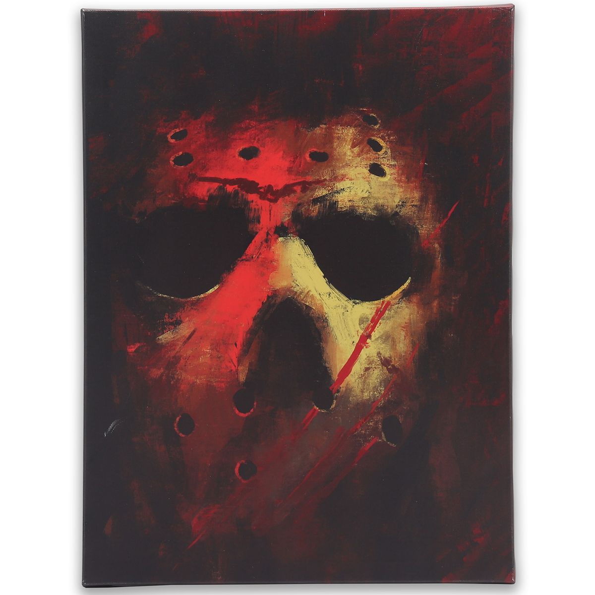Jason Voorhees Mask Canvas - Friday the 13th MULTI-COLOR