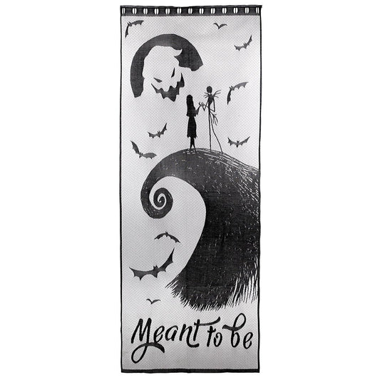 Lace Simply Meant to Be Wall Panel - The Nightmare Before Christmas BLACK