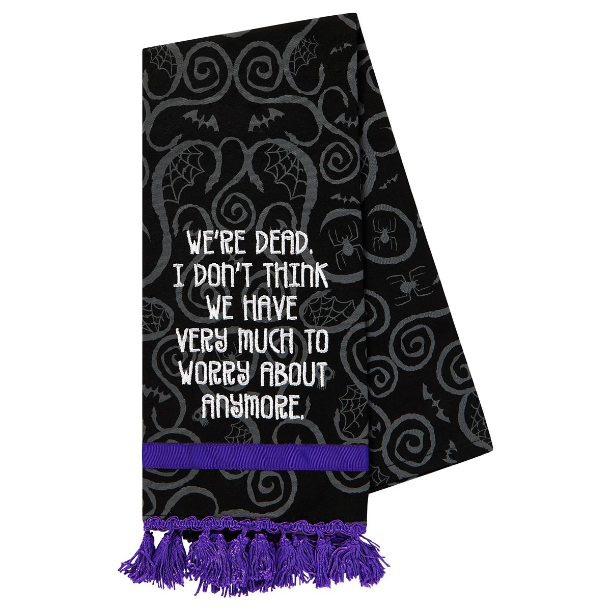 Adam and Barb Quote Dish Towel - Beetlejuice MULTI-COLOR