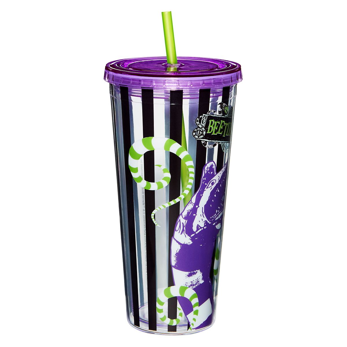 Beetlejuice Worm Tumbler 20 oz. - Beetlejuice MULTI-COLOR
