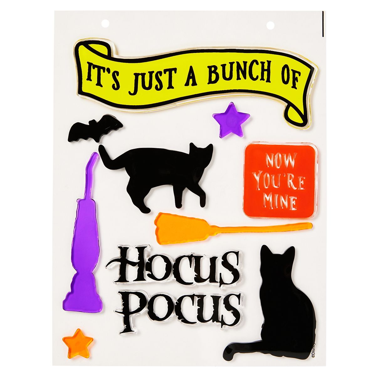 Hocus Pocus Gel Clings MULTI-COLOR