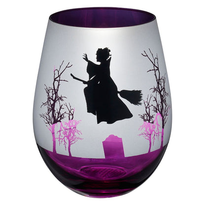 Hocus Pocus Frosted Stemless Glass - 16 oz. MULTI-COLOR