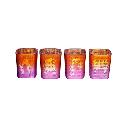 Hocus Pocus Mini Glass Set 4 Pack - Disney MULTI-COLOR