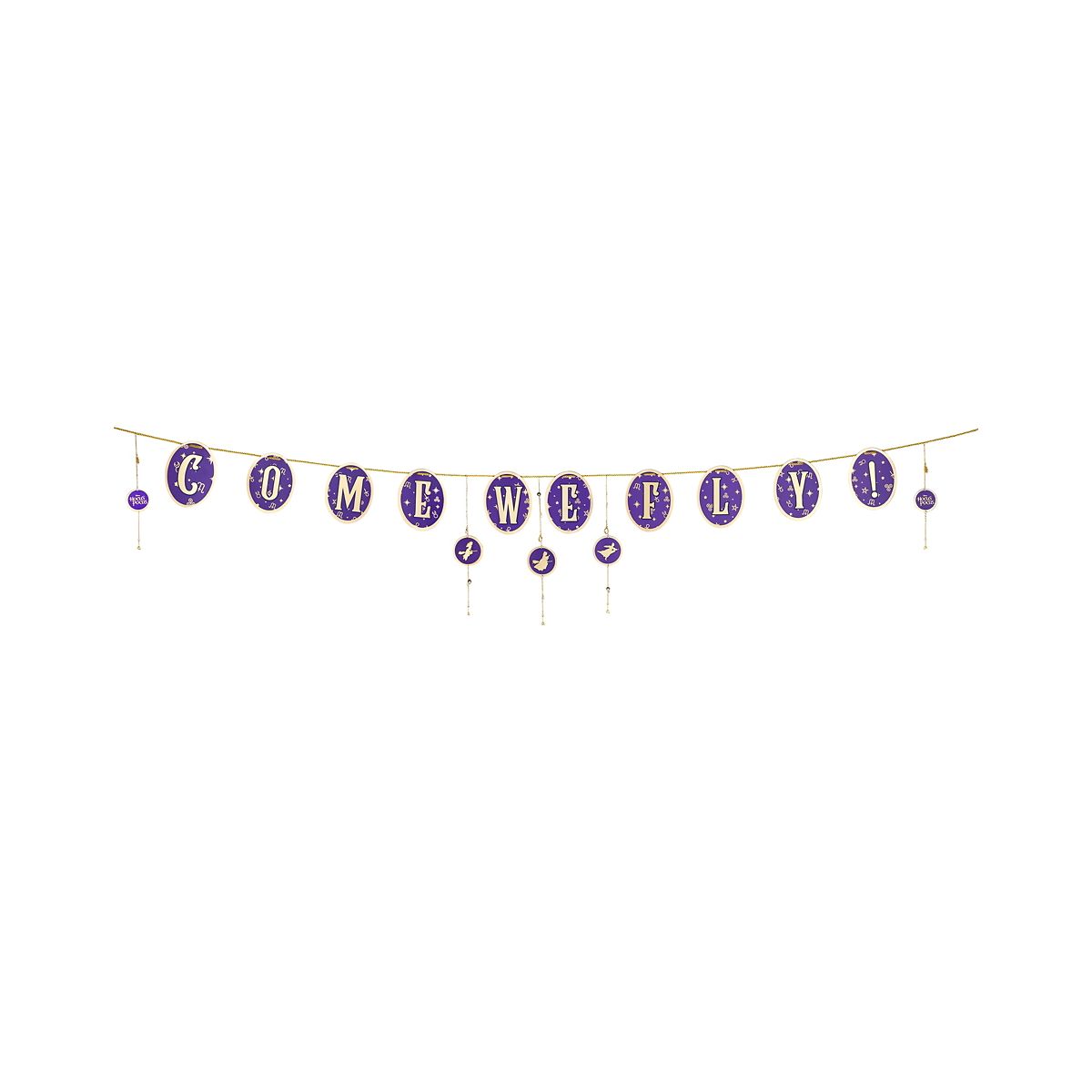 Come We Fly Banner - Hocus Pocus MULTI-COLOR