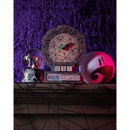 Wood Block X-Mas and Halloween Countdown - The Nightmare Before Christmas MULTI-COLOR