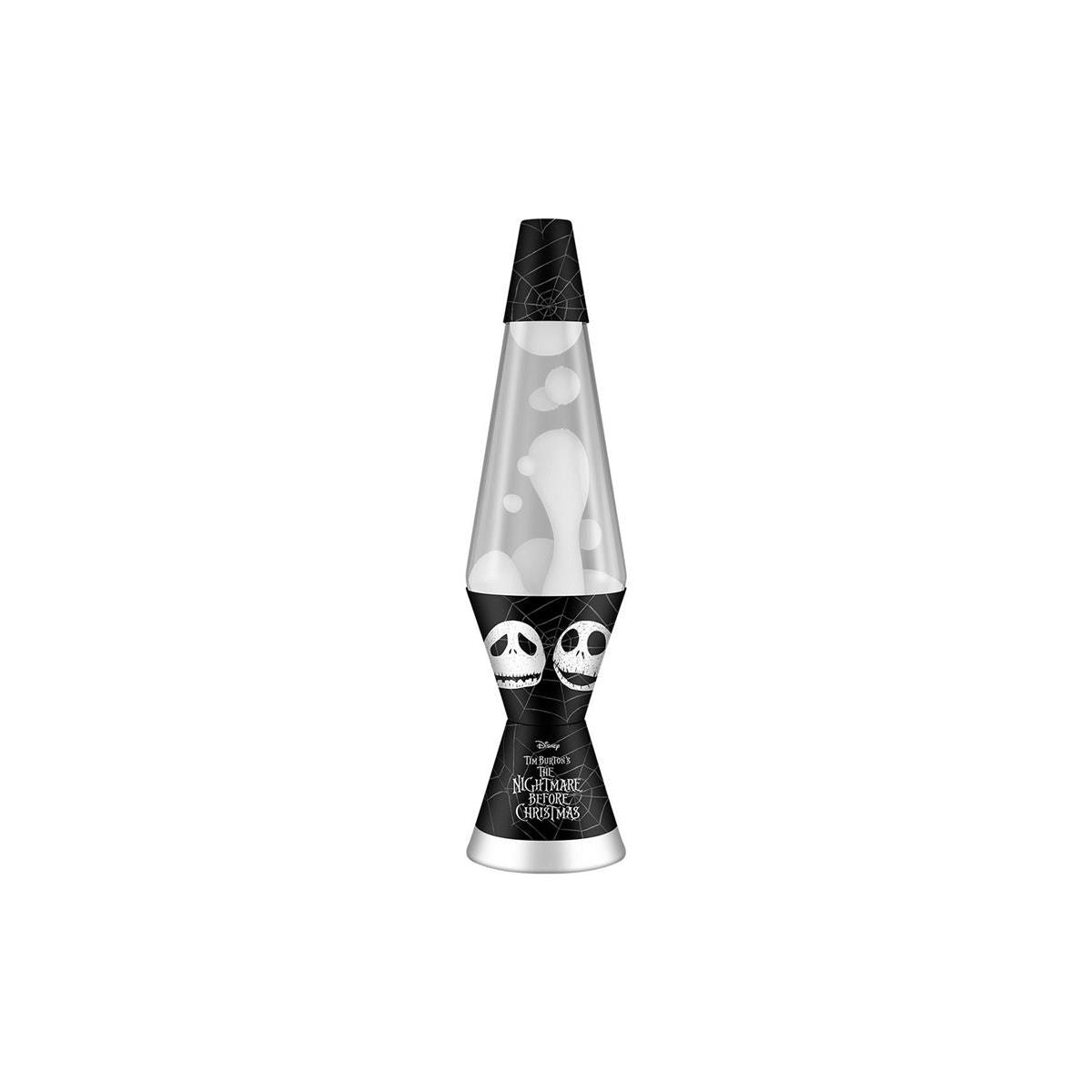 The Nightmare Before Christmas Jack Skellington 17 Inch Black and White Lava Lamp