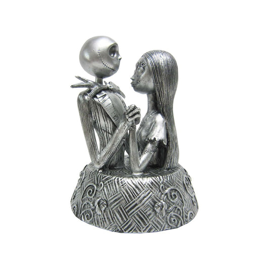 Jack and Sally Statue - The Nightmare Before Christmas SILVER