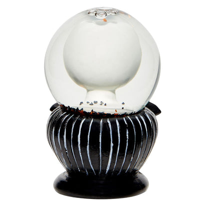 Mini Jack Skellington Snow Globe - The Nightmare Before Christmas BLACK AND WHITE