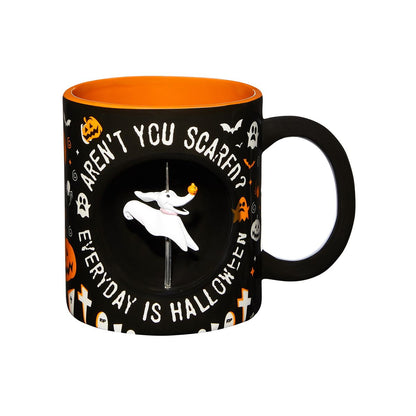 Zero Spinner Coffee Mug 20 oz.  The Nightmare Before Christmas BLACK / MULTI