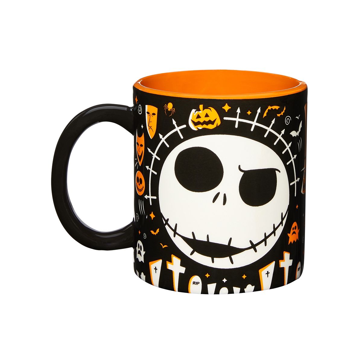 Zero Spinner Coffee Mug 20 oz.  The Nightmare Before Christmas BLACK / MULTI